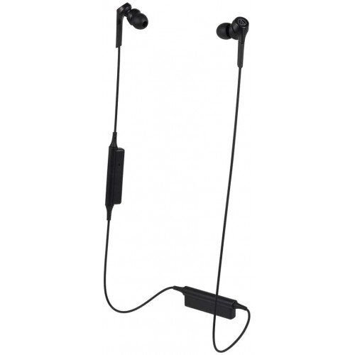 Audio-Technica ATH-CKS550XBT Solid Bass Wireless In-Ear Headphones - Black
