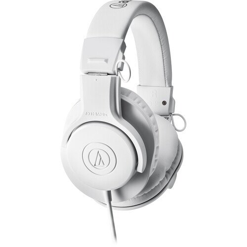 Audio-Technica ATH-M20x Professional Monitor Headphones - White