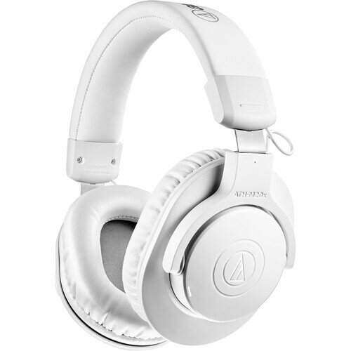 Audio-Technica ATH-M20xBT Wireless Over-Ear Headphones - White
