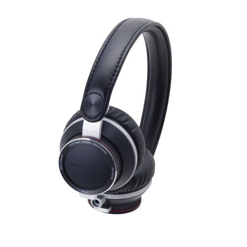 Audio-Technica ATH-RE700 High-Fidelity Audiophile On-Ear Headphones - Black