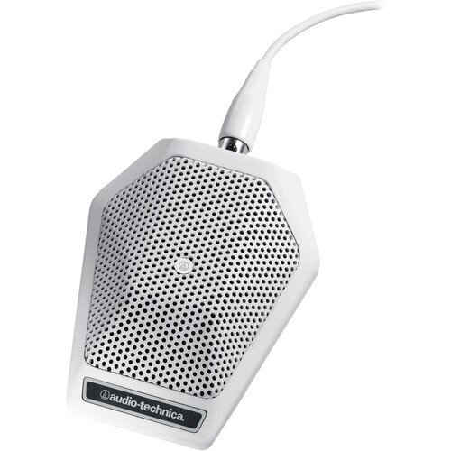 Audio-Technica Cardioid Condenser Boundary Microphone - White
