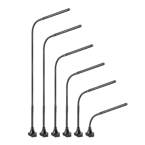 Audio-Technica ES925ML/FM3 MicroLine Condenser Gooseneck Microphone with 3-Pin Flush-Mount Power Module