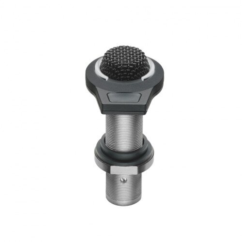Audio-Technica ES945/LED Omnidirectional Condenser Boundary Microphone with Mute Switch and LED Indicator - Black