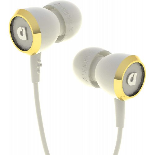 Audiofly AF33 Earbud Headphones - Corset White