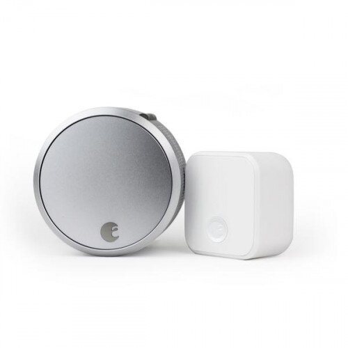 August Smart Lock Pro + Connect - Silver