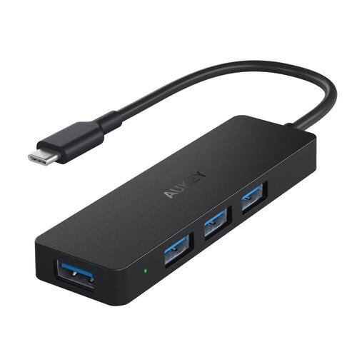 AUKEY CBC64 USB C Hub Ultra Slim with 4 USB 3.0 Data Ports