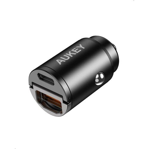 AUKEY CC-A3 Dual-Port(USB-C/USB-A) Car Charger - 30W 10-Pack