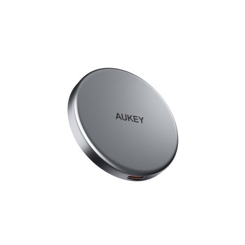 AUKEY LC-MC10 MagFusion Aura Qi2 Magnetic Fast Wireless Charger