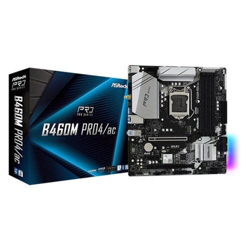 ASRock B460M Pro4/ac Motherboard