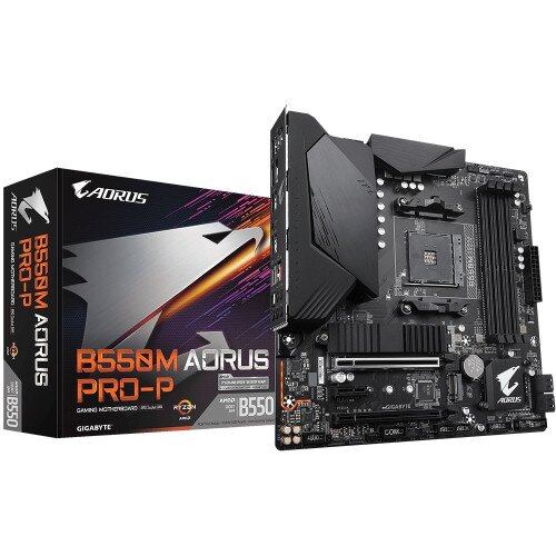 Gigabyte B550M AORUS PRO-P (rev. 1.0) Gaming Motherboard
