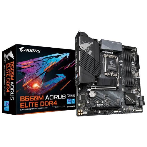 Gigabyte B660M AORUS ELITE DDR4 (rev. 1.0) Gaming Motherboard