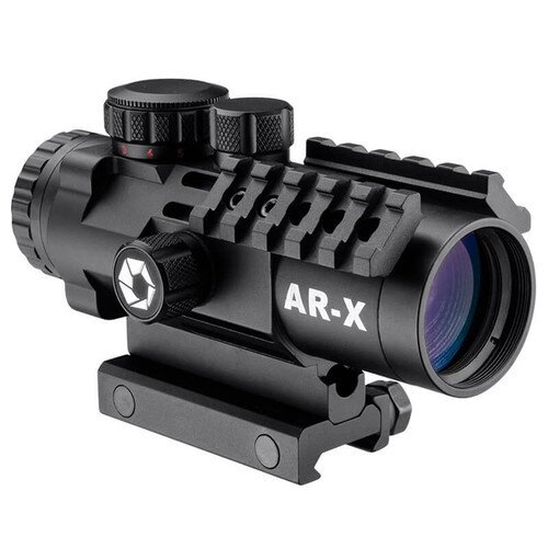 Barska 3x32mm IR AR-X Prism Rifle Scope w/ Mounting Rails