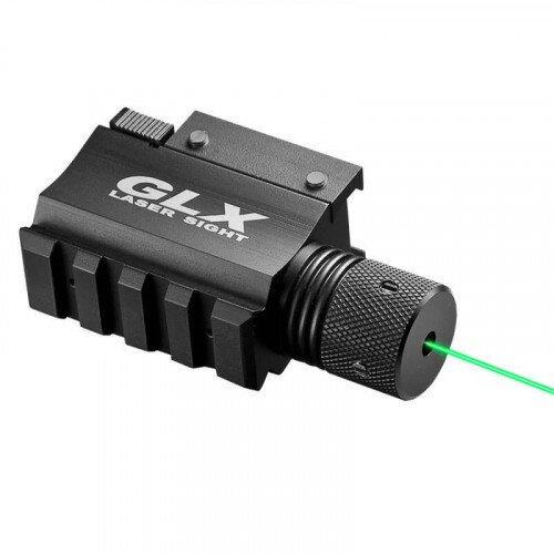 Barska GLX Laser w/ Built-In Mount & Rail - Green