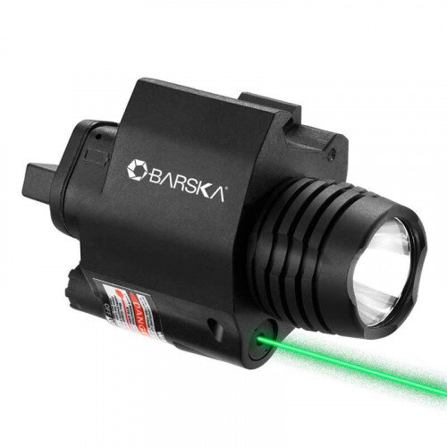 Barska Laser with 200 Lumen Flashlight - Green