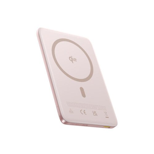 Baseus PicoGo Ultra-Slim Qi2 Magnetic Power Bank 10000mAh - Pink
