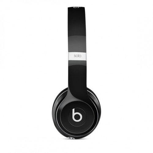Beats Solo2 On-Ear Wired Headphones - Luxe Black