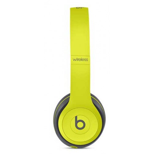 Beats Solo2 Wireless On-Ear Headphones - Shock Yellow