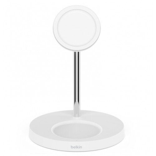 Belkin BOOST CHARGE PRO 2-in-1 Wireless Charger Stand with MagSafe 15W