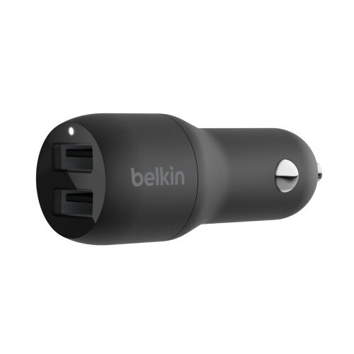 Belkin BOOST CHARGE Dual USB-A Car Charger 24W