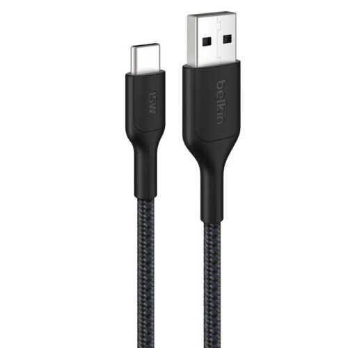 Belkin BoostCharge Pro Braided USB-A to USB-C Cable 15W