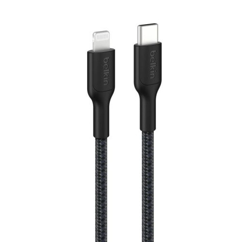 Belkin BoostCharge Pro USB-C Braided Cable with Lightning Connector