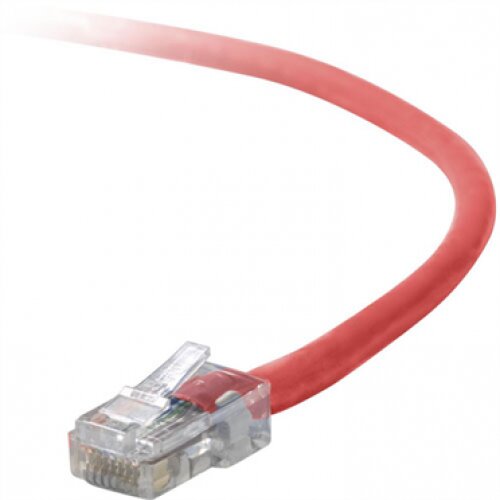 Belkin CAT5e Crossover Patch Cable - Red - 6.0 - Feet