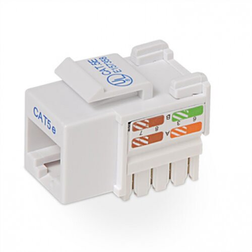 Belkin Cat5e Keystone Jack 10-Pack - White