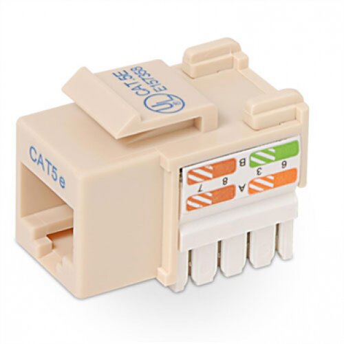Belkin Cat5e Keystone Jack - Ivory