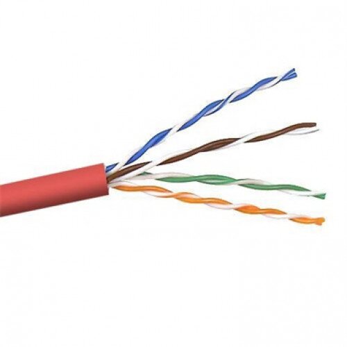 Belkin CAT5e Stranded Bulk Cable - Red - 1000.0 - Feet