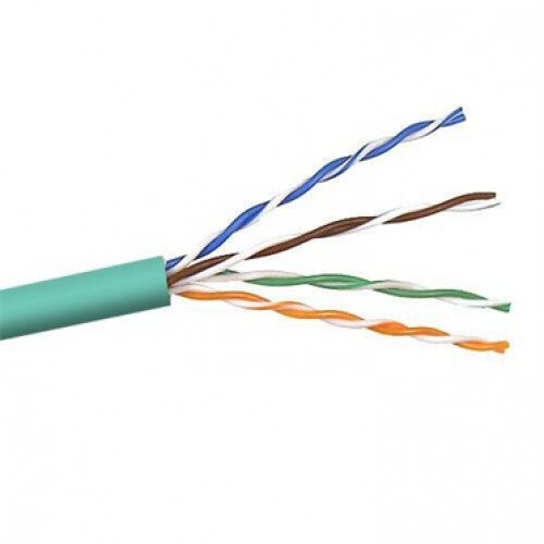 Belkin CAT5e Stranded Bulk Cable - Green - 1000.0 - Feet