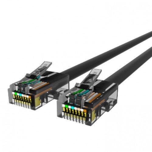 Belkin CAT6 Ethernet Patch Cable, RJ45, M/M - Black - 20.0 - Feet