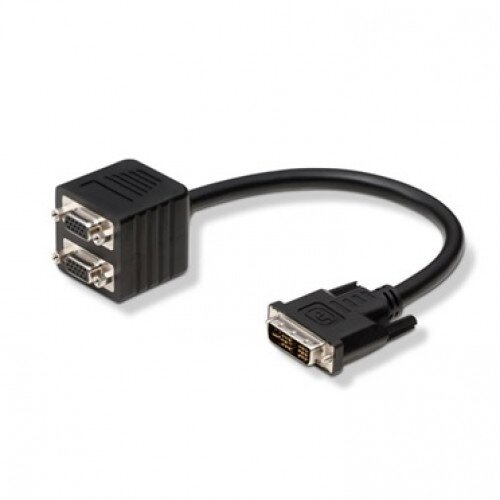 Belkin DVI-I (Single Link) to 2 VGA Female