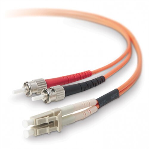 Belkin Fiber Optic Cable; Multimode LC/ST Duplex MMF, 62.5/125 - 3.0 - Meters