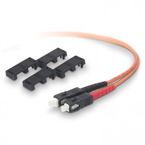 Belkin Fiber Optic Cable; Multimode SC/SC Duplex MMF, 50/125 - 1.0 - Meters