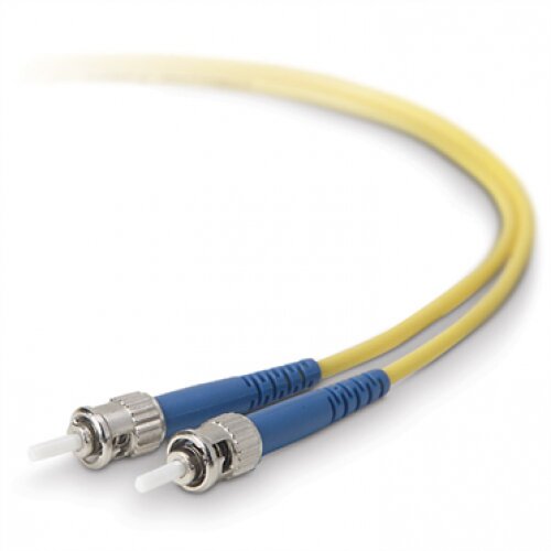 Belkin Fiber Optic Cable; Singlemode ST/ST Duplex, 8.3/125