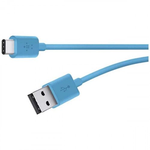 Belkin MIXIT 2.0 USB-A to USB-C Charge Cable (USB Type-C) - Blue - 6.0 - Feet