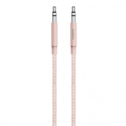 Belkin MIXIT Metallic AUX Cable - Rose Gold