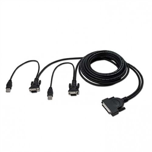 Belkin OmniView Dual-Port Cable VGA & USB - 6.0 - Feet