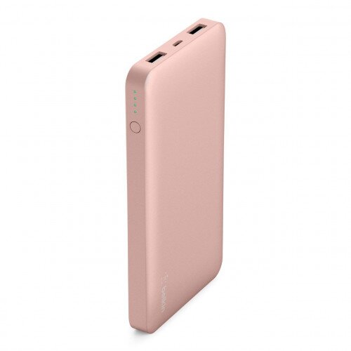 Belkin Pocket Power 10K Power Bank (Portable Charger) - Rose Gold