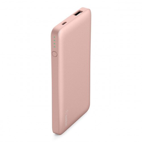 Belkin Pocket Power 5K Power Bank (Portable Charger) - Rose Gold
