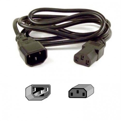 Belkin PRO Series Computer-Style AC Power Extension Cable - 5.0 - Feet
