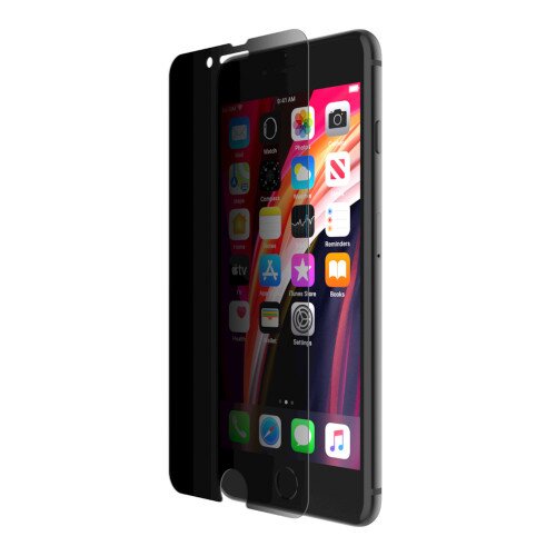 Belkin ScreenForce Tempered Glass Privacy Anti-Microbial Screen Protector for iPhone - iPhone 7 / iPhone SE 2nd gen / iPhone 8