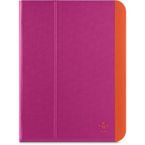 Belkin Slim Style Cover for iPad (5th Generation), iPad Air 2 and iPad Air - Azalea/Fiesta