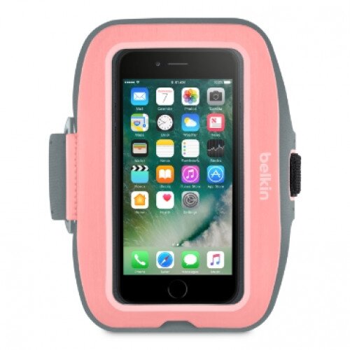 Belkin Sport-Fit Plus Armband for iPhone 7 - Carnation