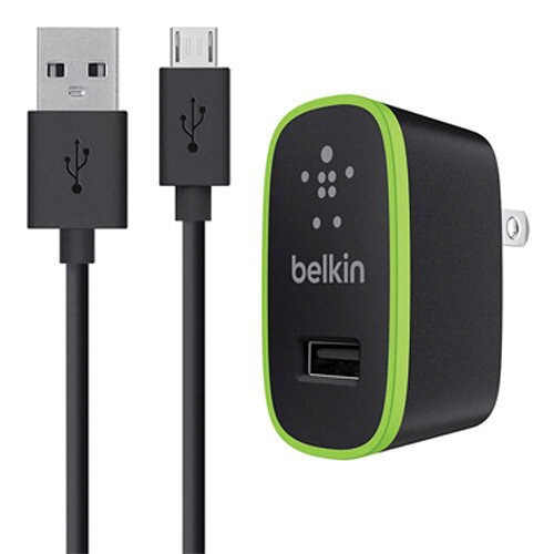 Belkin Universal Home Charger with Micro USB ChargeSync Cable (10 Watt/ 2.1 Amp)