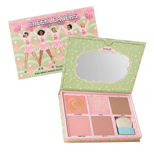 Benefit Cosmetics Cheekleaders Pink Squad Blush, Bronze & Highlight Palette