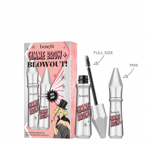 Benefit Cosmetics Gimme Brow+ Blowout Brow-volumizing Gel Duo - Cool Black Brown