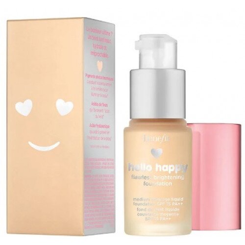 Benefit Cosmetics Hello Happy Flawless Brightening Foundation - Mini - 2 Light Warm
