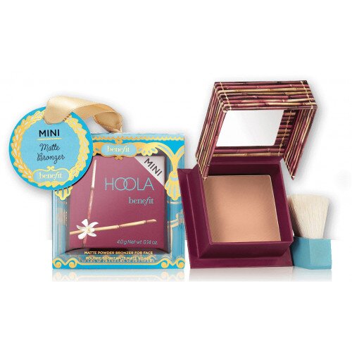 Benefit Cosmetics Hoola Mini Stocking Stuffer Matte Powder Bronzer for Face