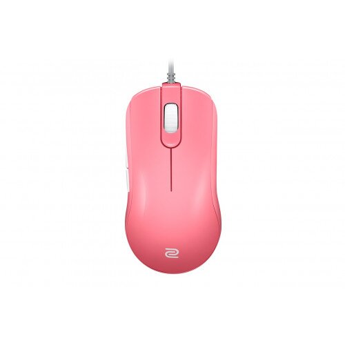 BenQ ZOWIE FK2-B DIVINA Symmetrical Gaming Mouse for Esports - Medium - Pink